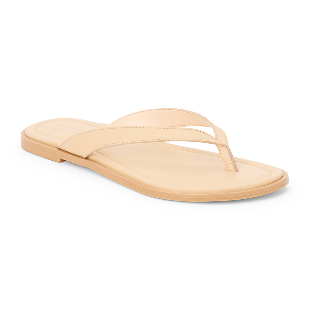 Natural Leo flip flop sandal Matisse Footwear US
