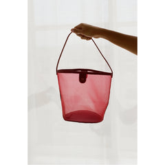 Wine Vancouver mesh bucket bag Matisse Footwear US