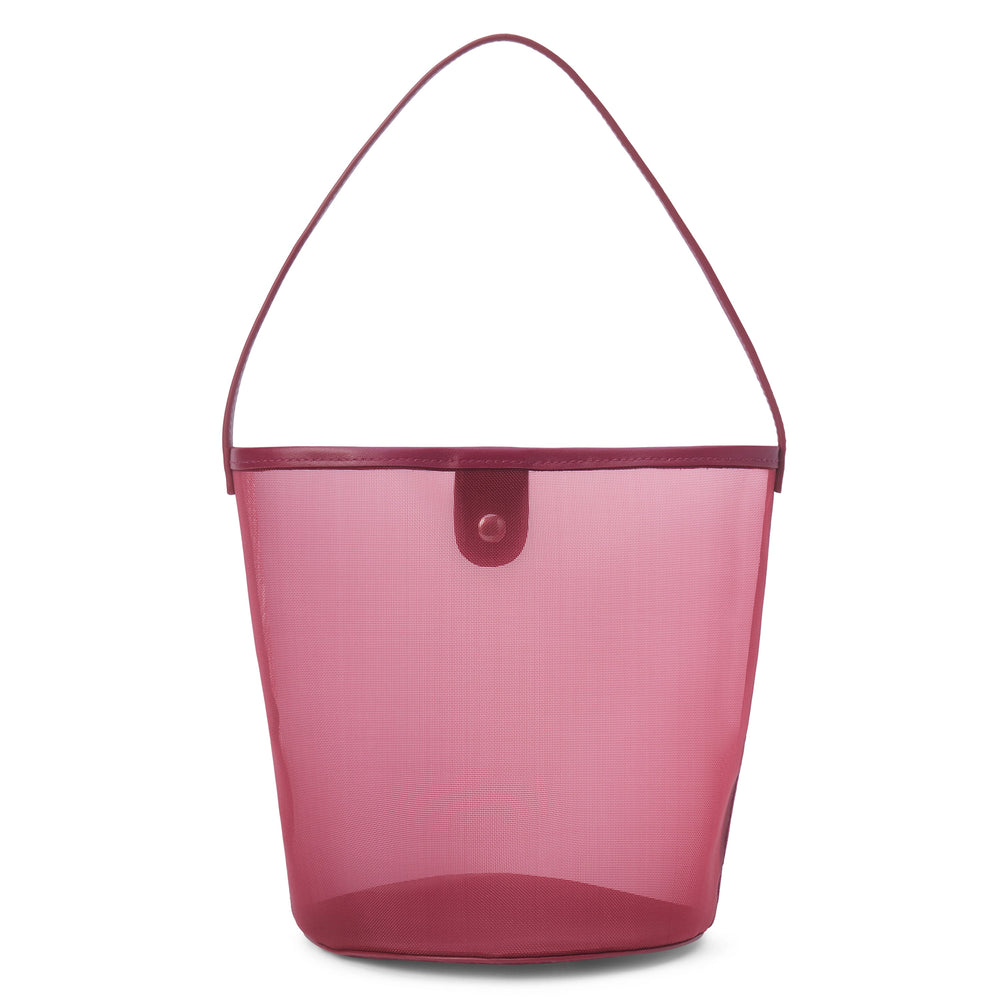 Wine Vancouver mesh bucket bag Matisse Footwear US
