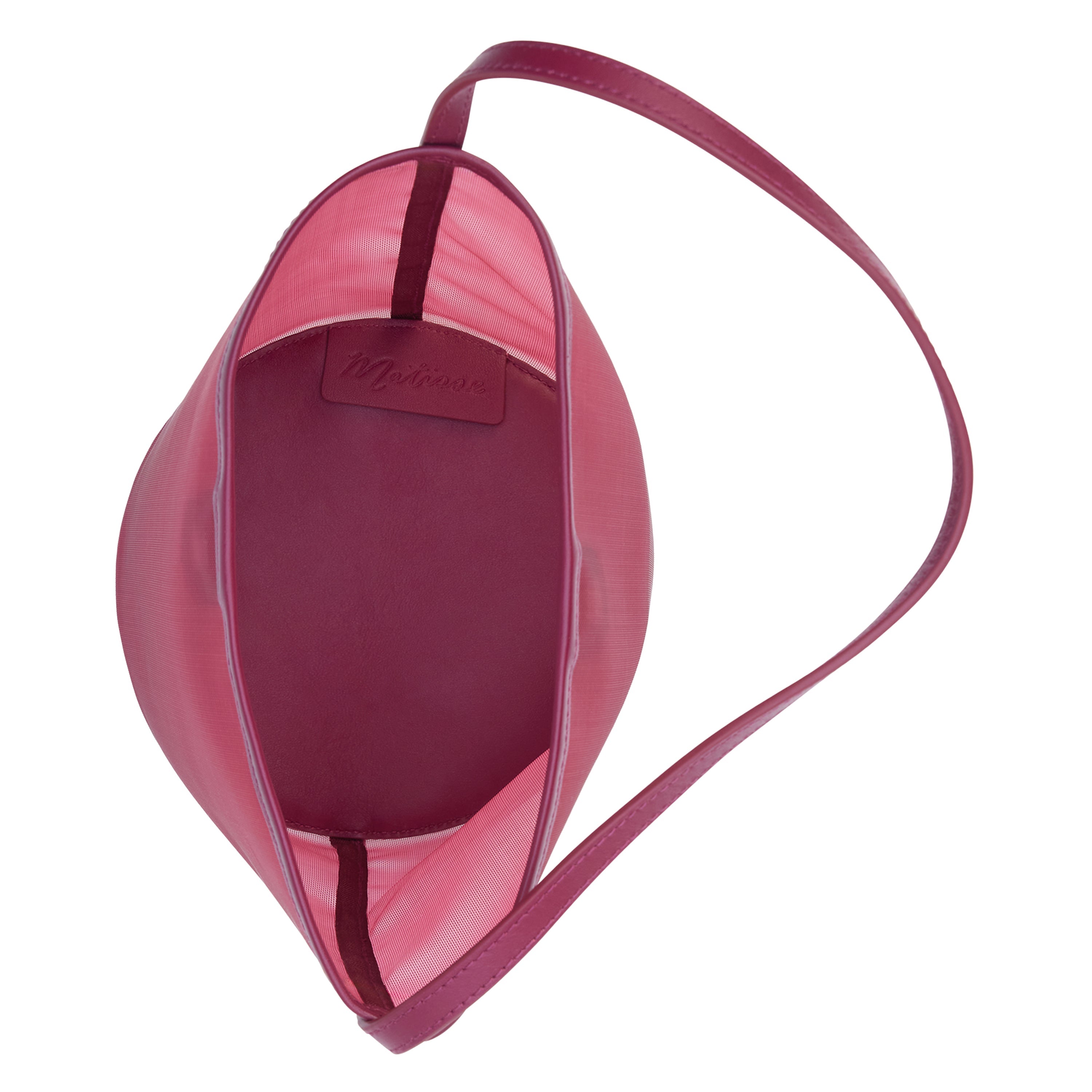 Wine Vancouver mesh bucket bag Matisse Footwear US