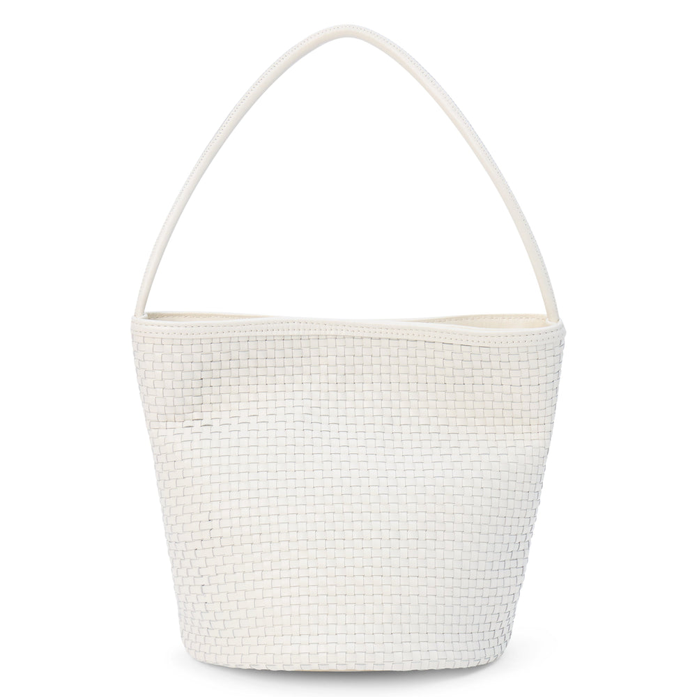 Ivory Vancouver woven bucket bag Matisse Footwear Sale