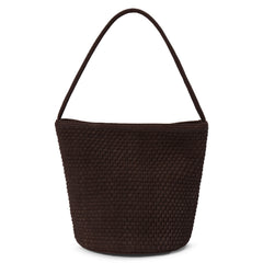 Chocolate Vancouver woven bucket bag Matisse Footwear Outlet