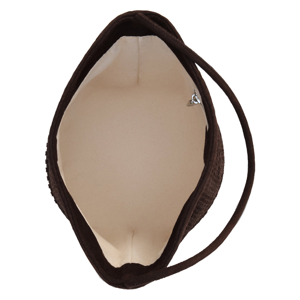 Chocolate Vancouver woven bucket bag Matisse Footwear Outlet