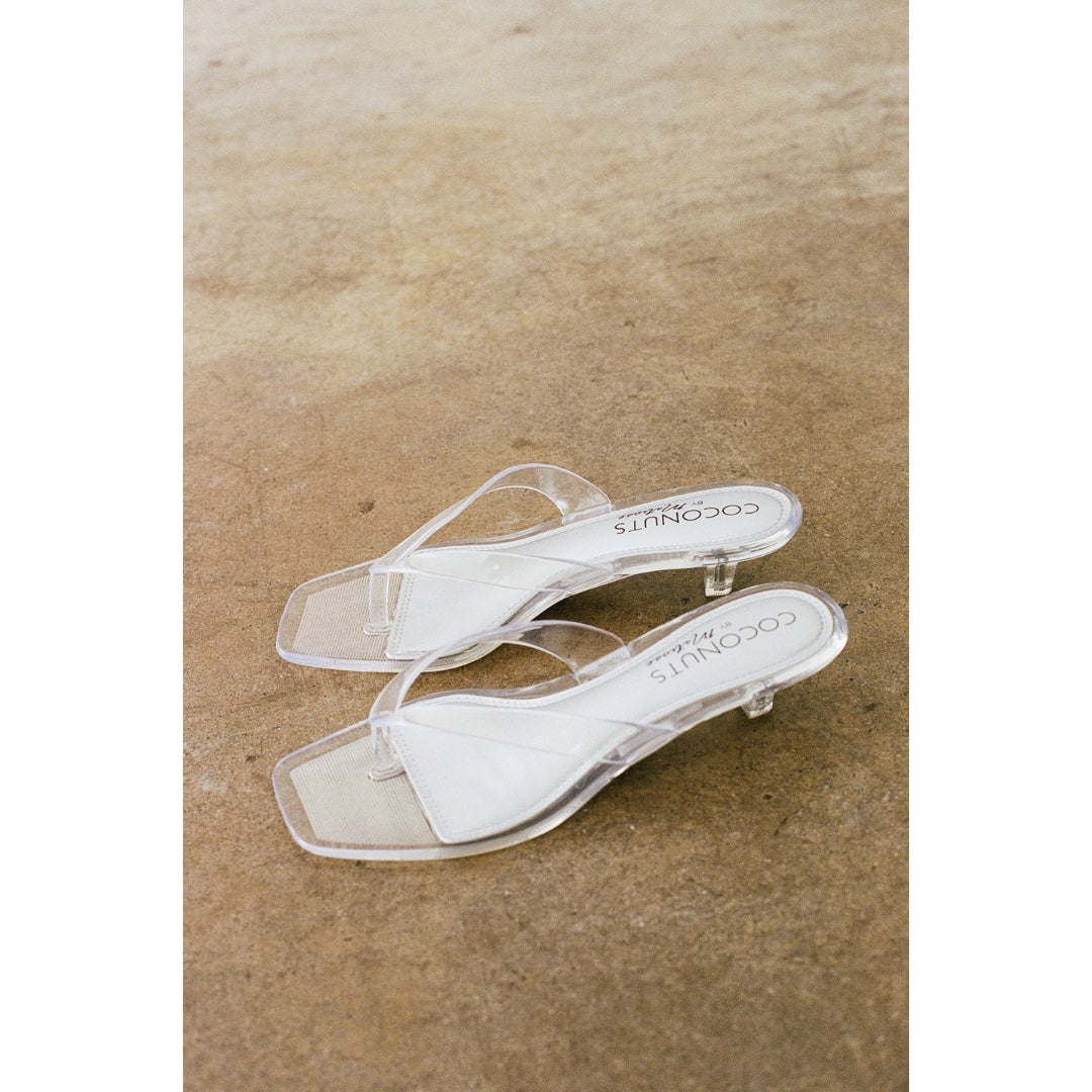 Clear Margo jelly sandal Matisse Footwear New