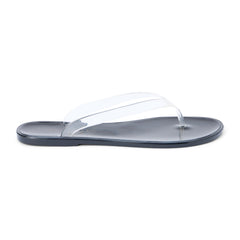 Clear/Black Olsen flip flop sandal Matisse Footwear US