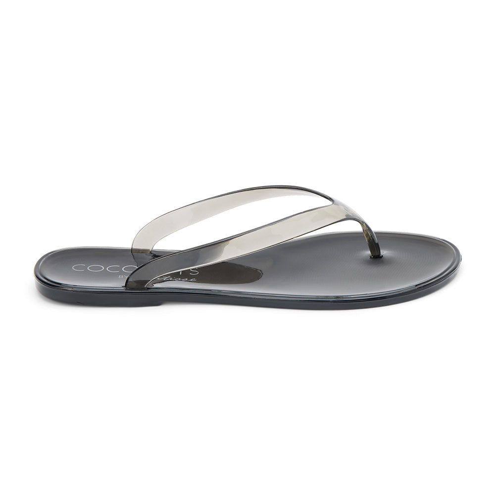 Black Olsen flip flop sandal Matisse Footwear Online
