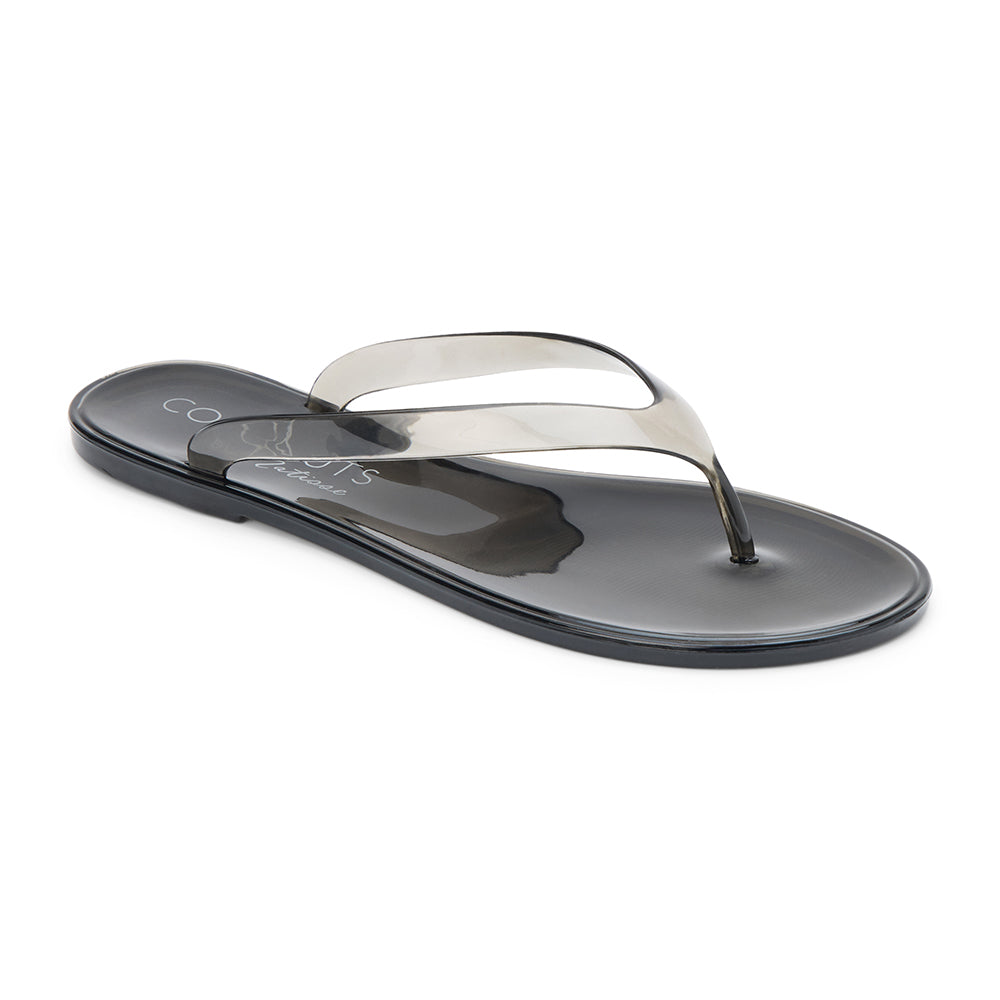 Black Olsen flip flop sandal Matisse Footwear Online