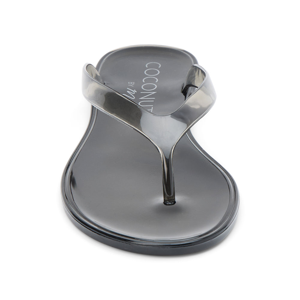 Black Olsen flip flop sandal Matisse Footwear Online