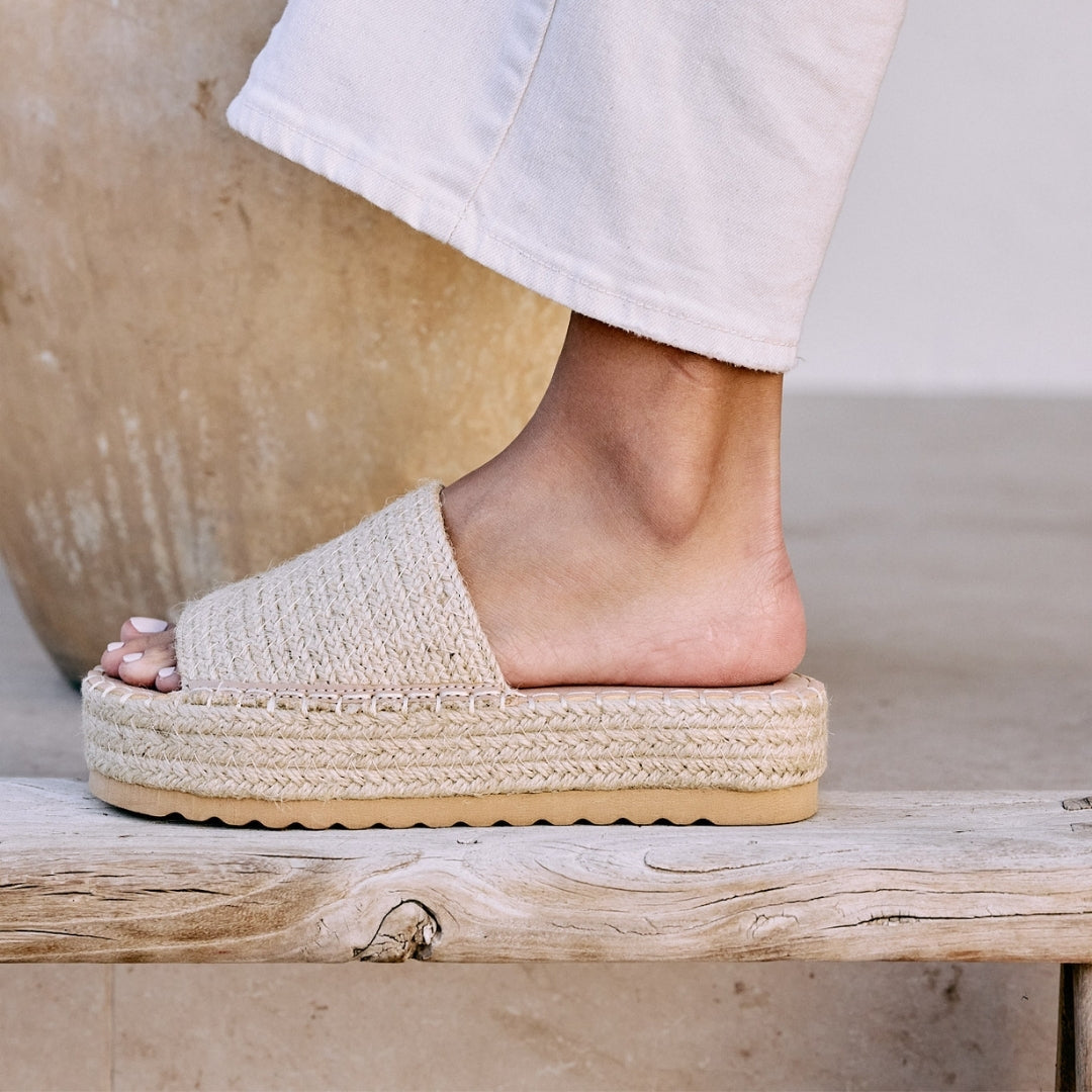 Natural Del mar platform sandal Matisse Footwear For Sale