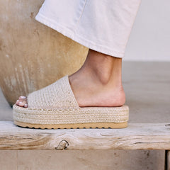 Natural Del mar platform sandal Matisse Footwear For Sale