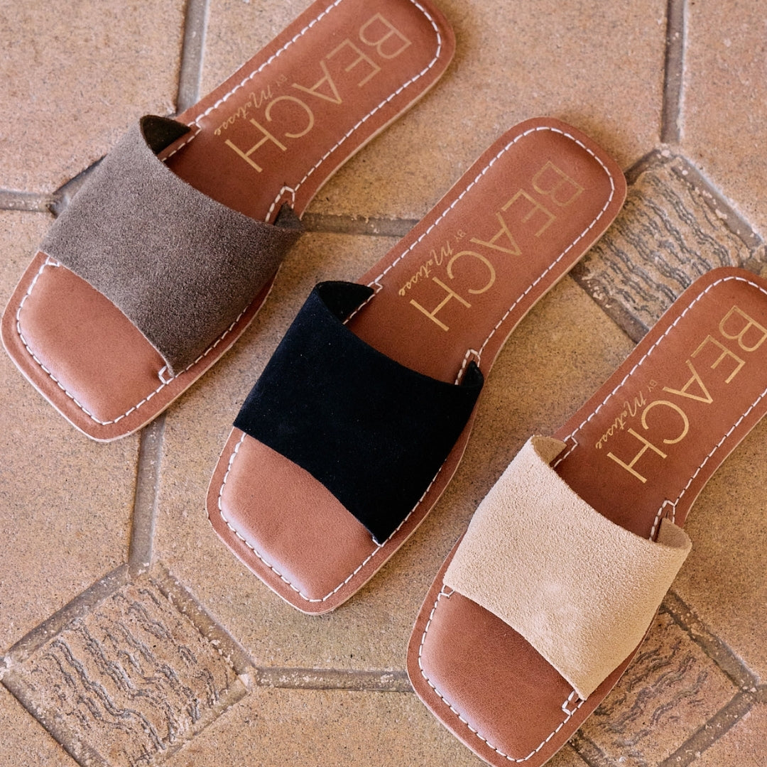 Dark Brown Bali slide sandal Matisse Footwear On Sale