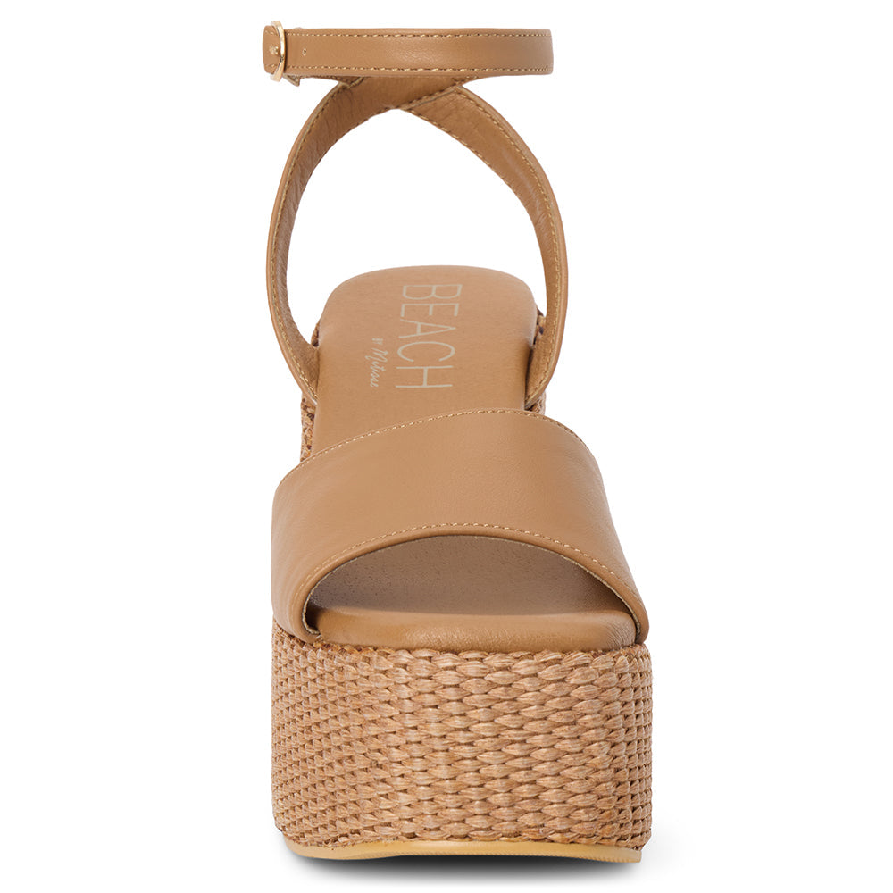 Cognac Arden platform sandal Matisse Footwear New