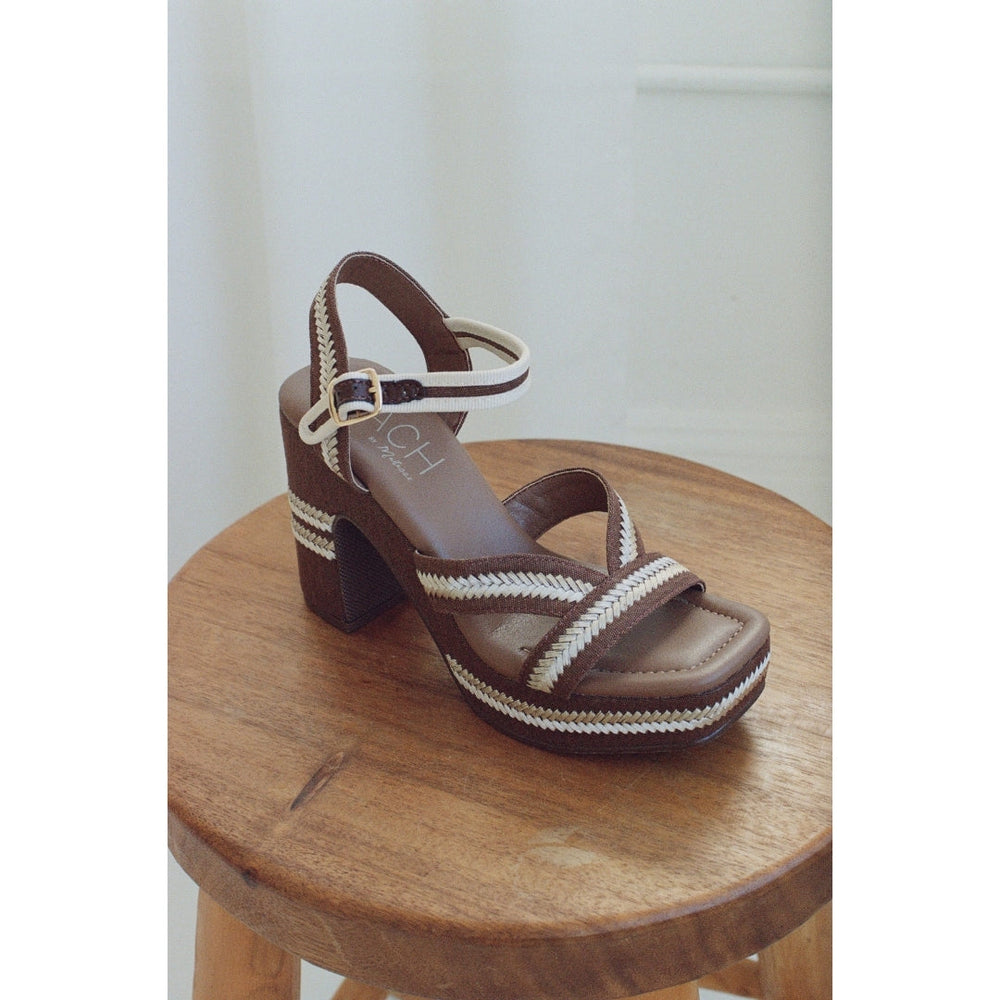 Chocolate Adelaide platform heel Matisse Footwear Outlet