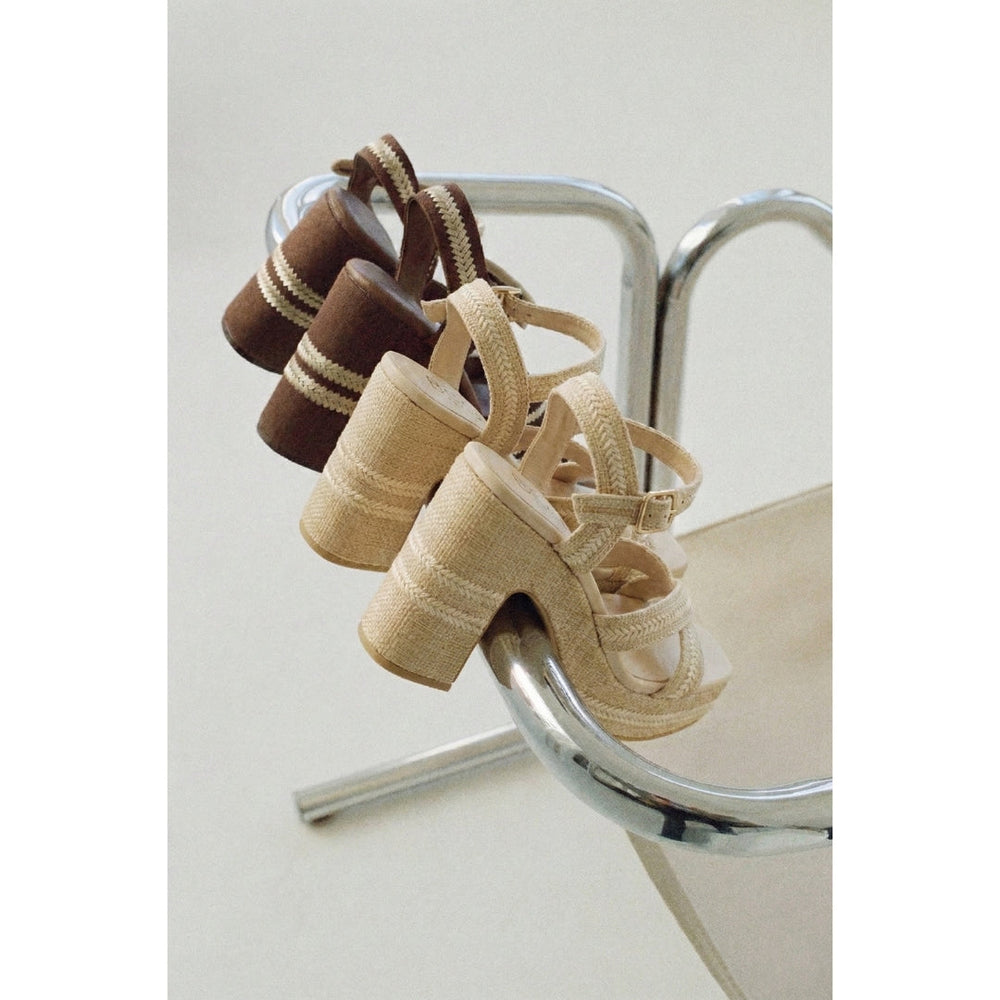 Chocolate Adelaide platform heel Matisse Footwear Outlet