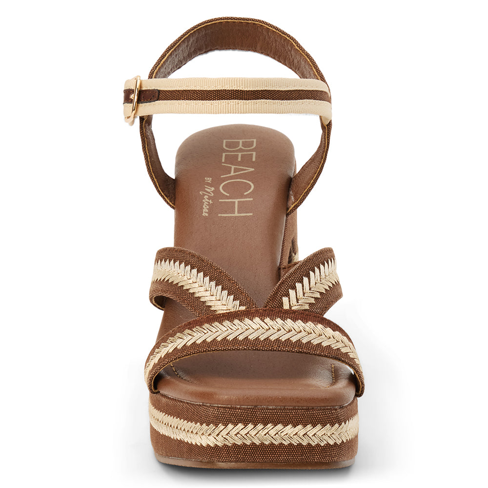 Chocolate Adelaide platform heel Matisse Footwear Outlet