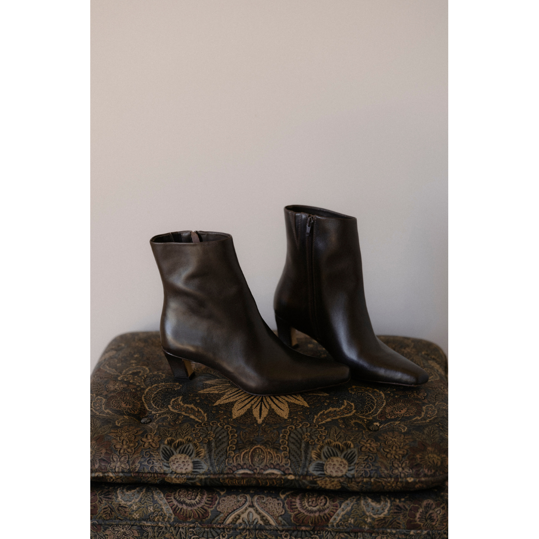 Chocolate Jane heeled boot Matisse Footwear Outlet