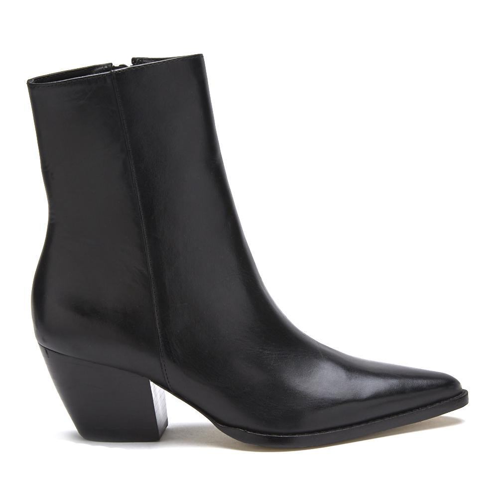 Smooth Black Caty ankle boot Matisse Footwear New