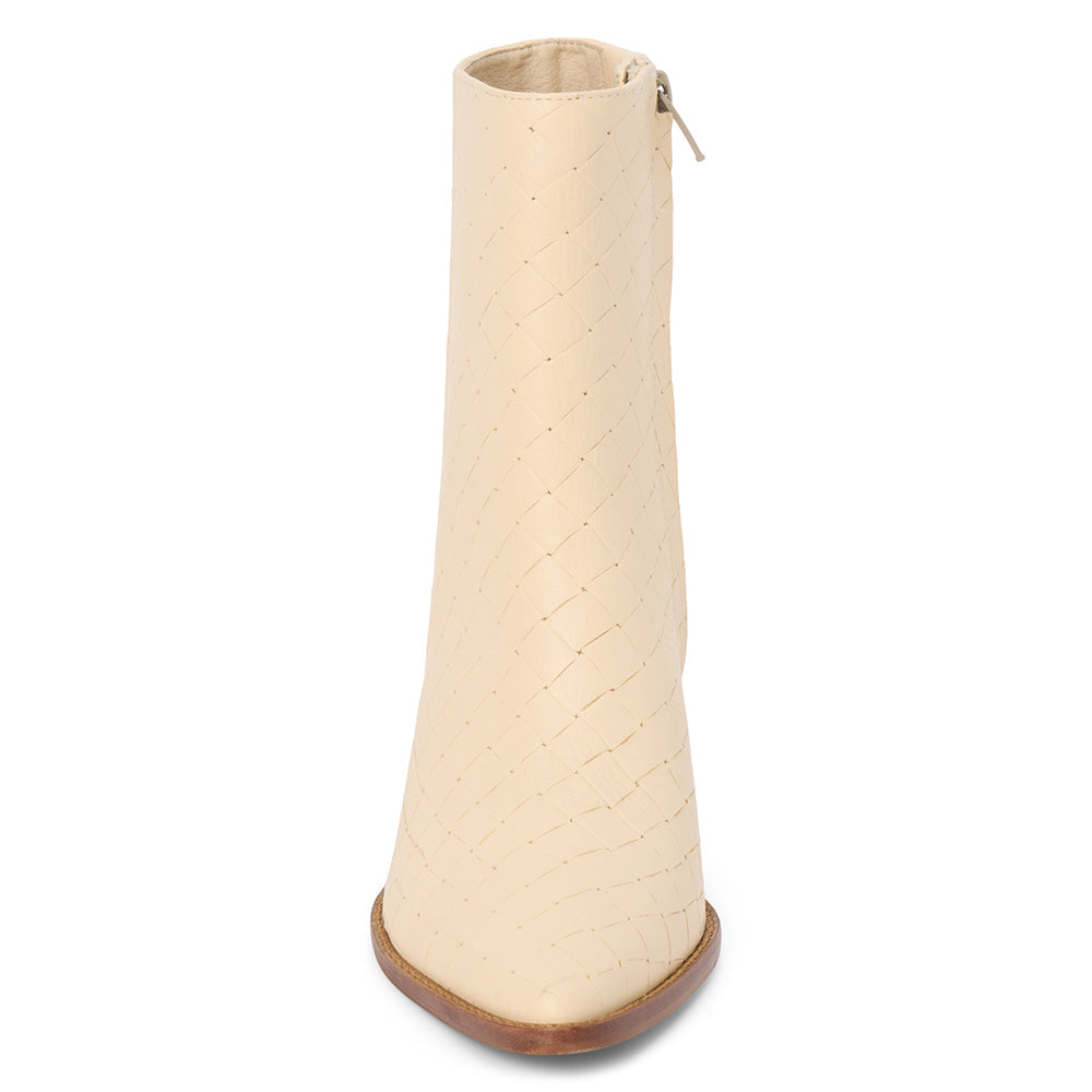 Cream Weave Caty ankle boot Matisse Footwear Online