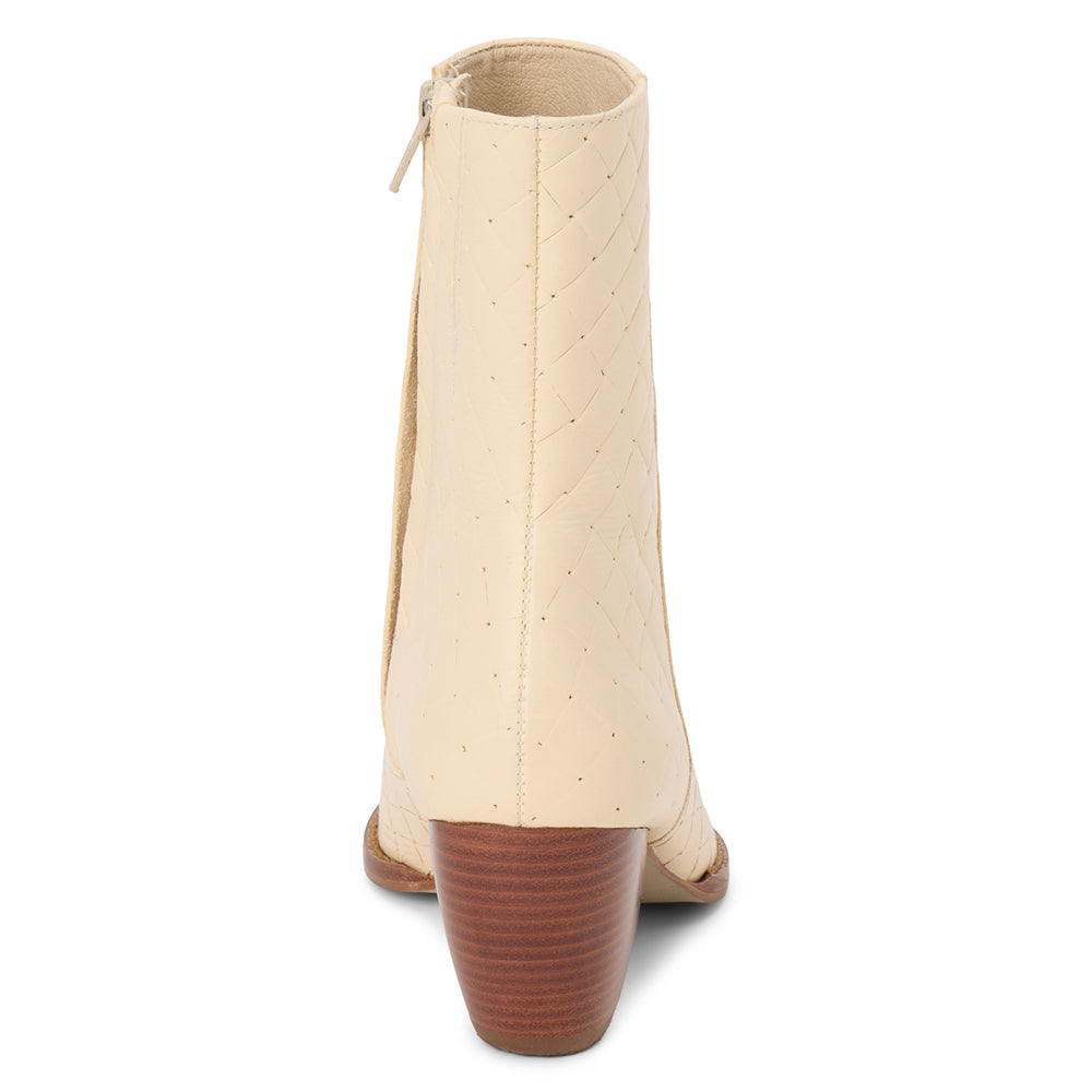 Cream Weave Caty ankle boot Matisse Footwear Online