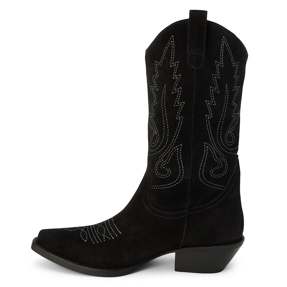 Black Gaucho western boot Matisse Footwear Discount