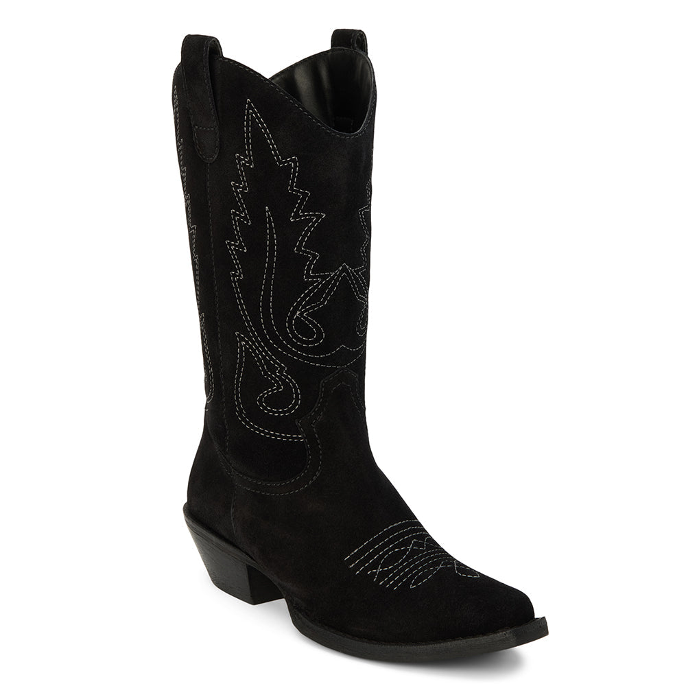Black Gaucho western boot Matisse Footwear Discount
