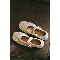 Natural Weave Meg mary jane flat Matisse Footwear For Sale