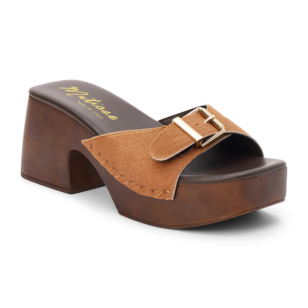 Tan Miramar platform sandal Matisse Footwear Outlet