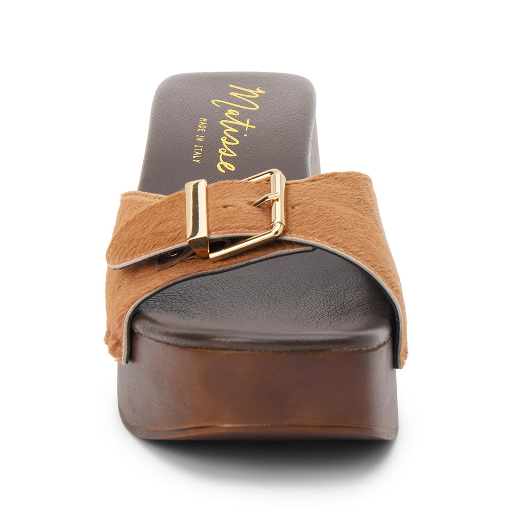 Tan Miramar platform sandal Matisse Footwear Outlet