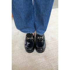 Black Patent Kimbra platform loafer Matisse Footwear US