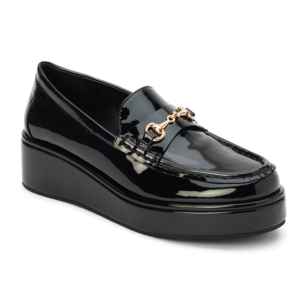 Black Patent Kimbra platform loafer Matisse Footwear US