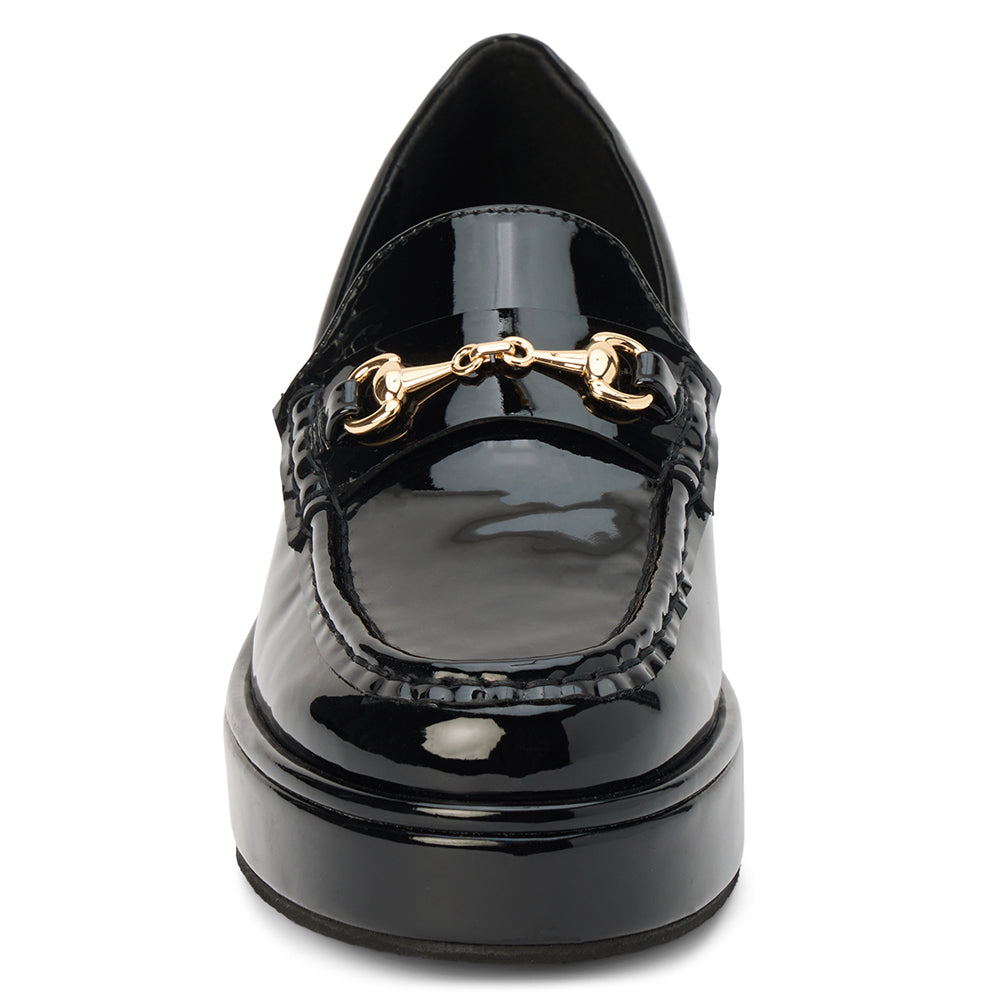 Black Patent Kimbra platform loafer Matisse Footwear US