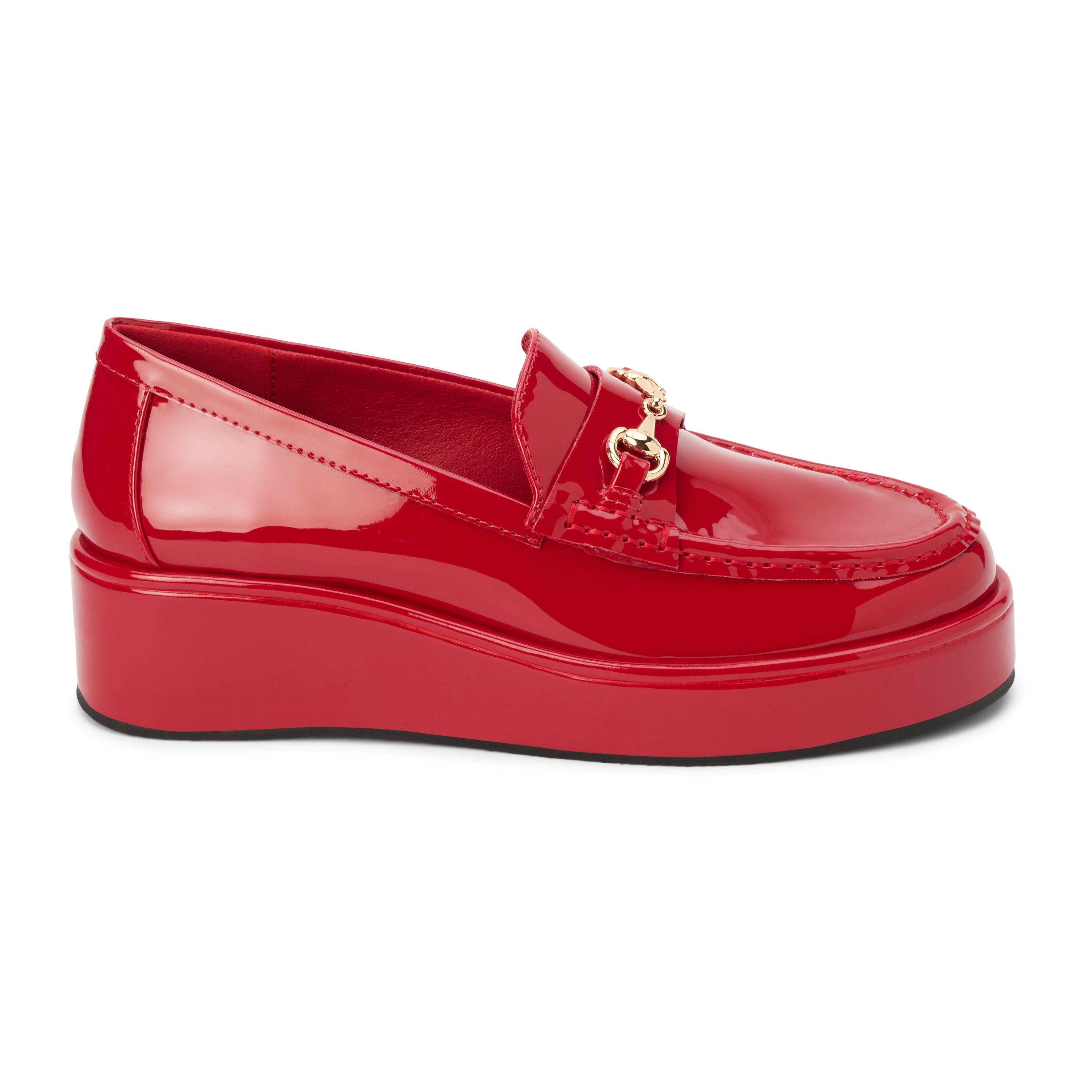 Red Patent Kimbra platform loafer Matisse Footwear Outlet