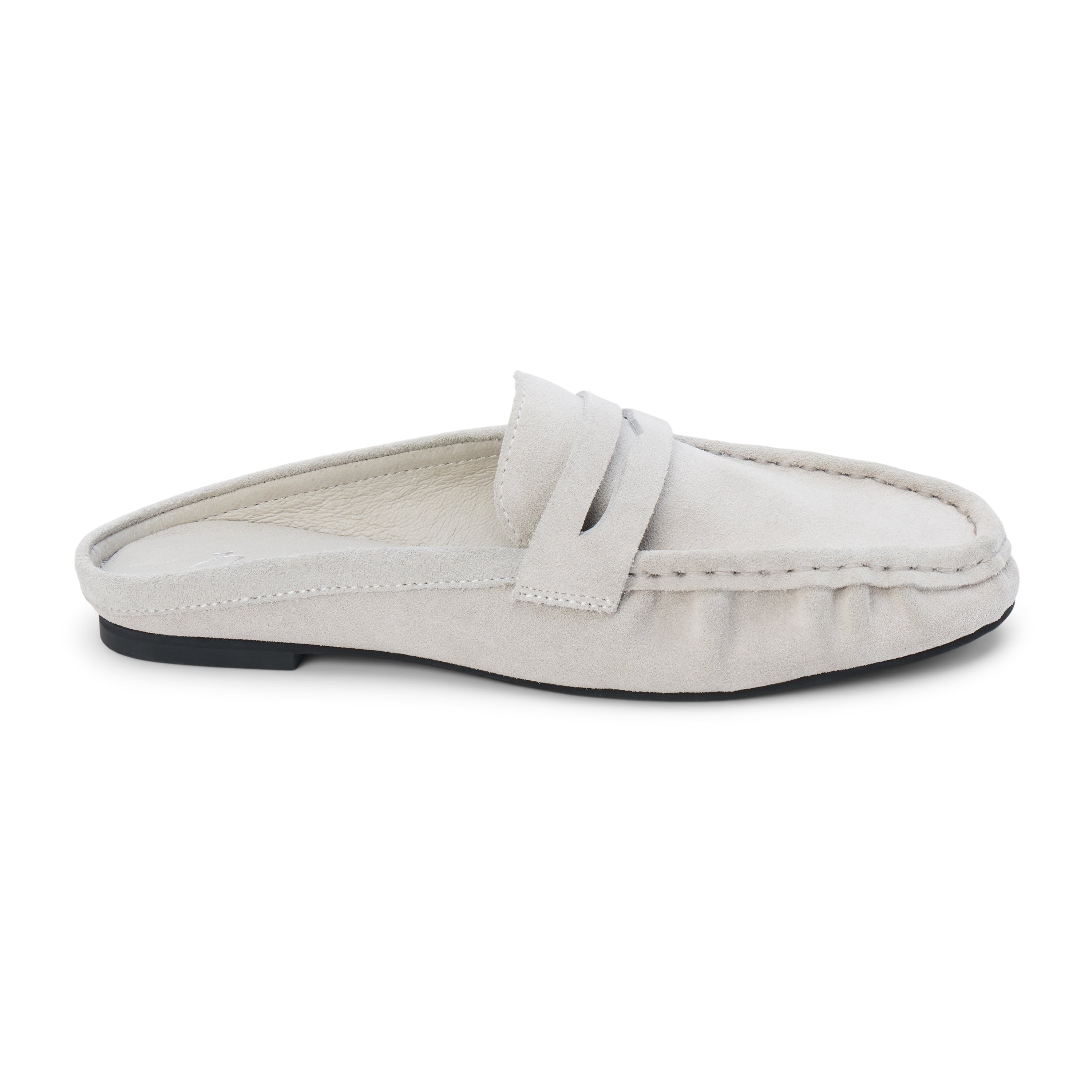Light Grey Porta penny loafer mule Matisse Footwear New