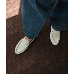 Light Grey Porta penny loafer mule Matisse Footwear New