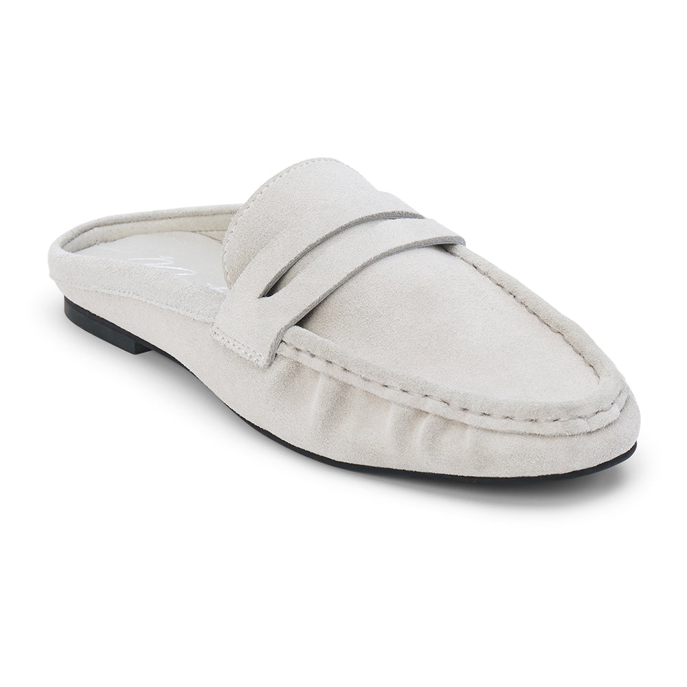 Light Grey Porta penny loafer mule Matisse Footwear New