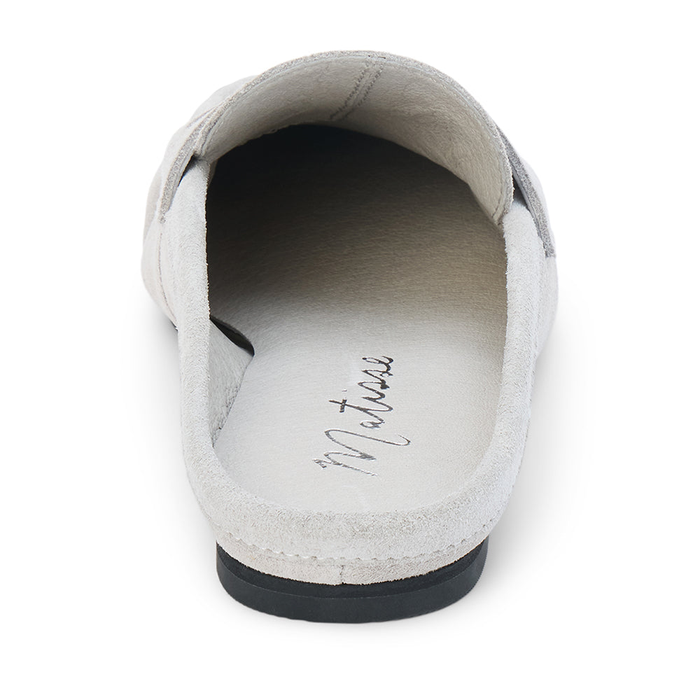 Light Grey Porta penny loafer mule Matisse Footwear New