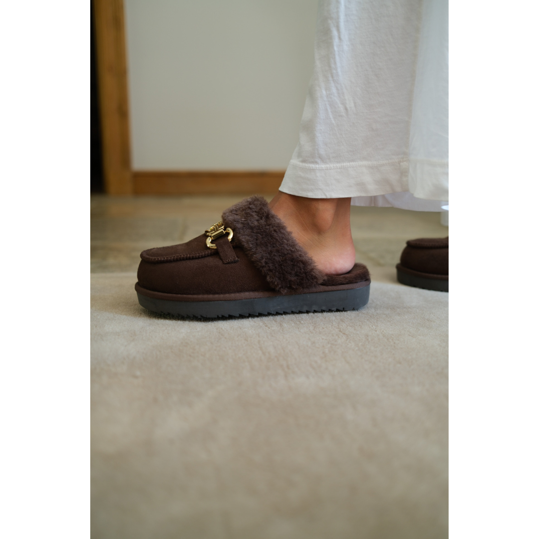 Chocolate Davos lounge mule Matisse Footwear On Sale