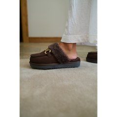 Chocolate Davos lounge mule Matisse Footwear On Sale