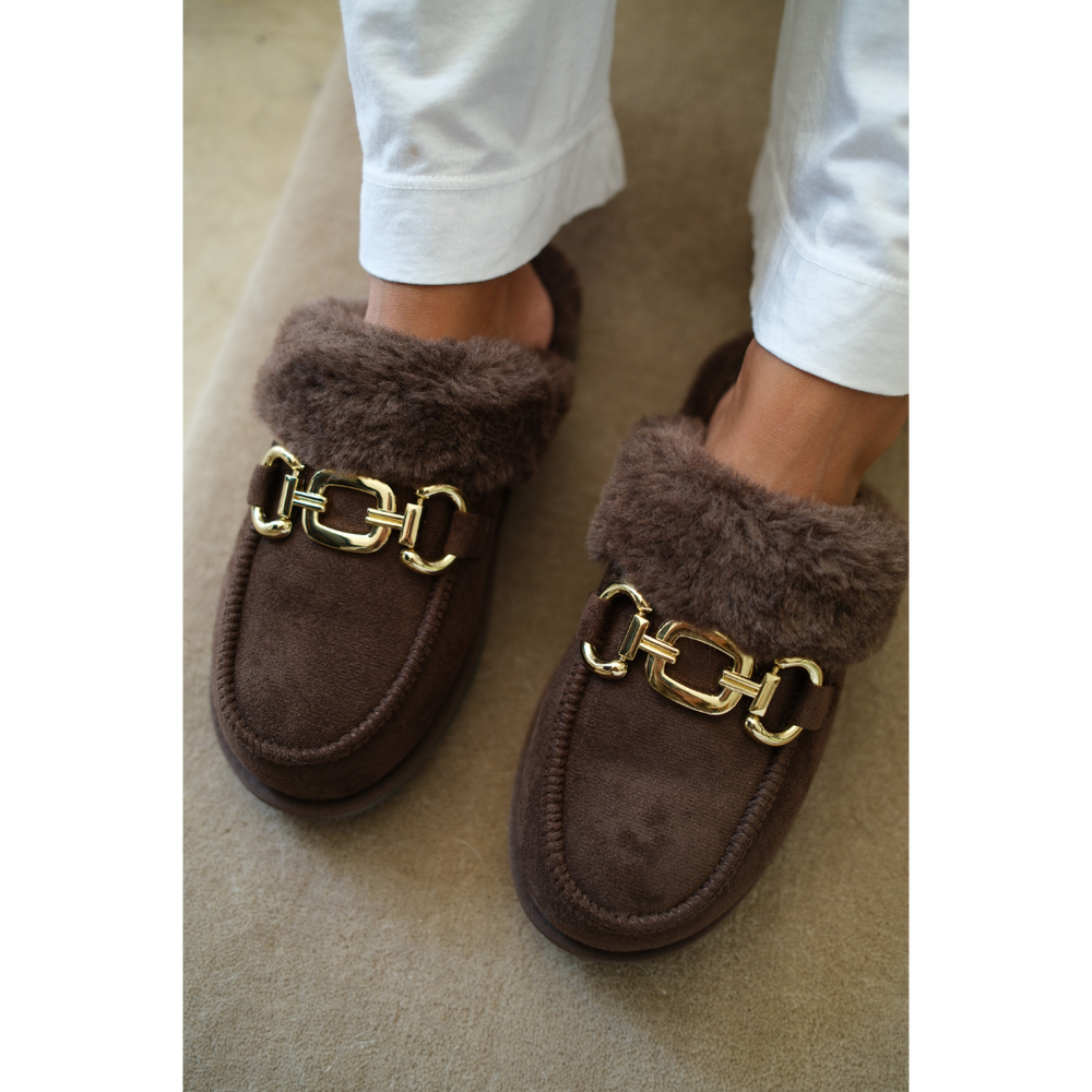 Chocolate Davos lounge mule Matisse Footwear On Sale
