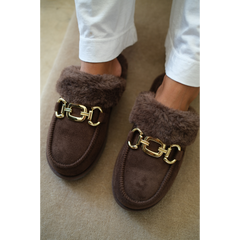 Chocolate Davos lounge mule Matisse Footwear On Sale