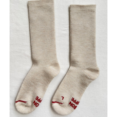 Oatmeal Le bon shoppe camper socks Matisse Footwear For Sale