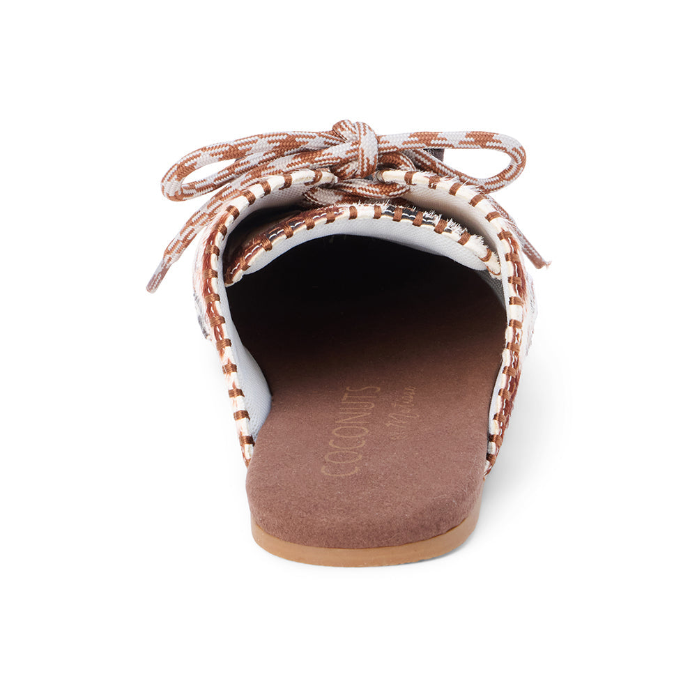 Brown/White Cow Hair Devyn sneaker mule Matisse Footwear Sale
