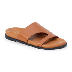Cognac Tanner slide sandal Matisse Footwear Discount