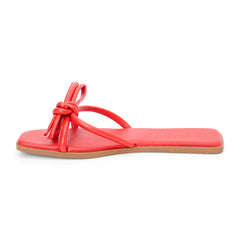 Red Ruthie slide sandal Matisse Footwear US