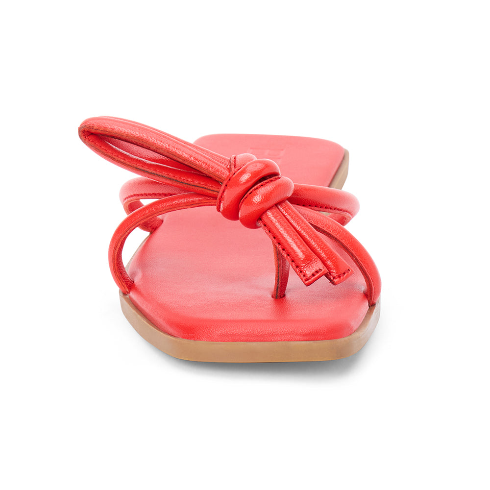 Red Ruthie slide sandal Matisse Footwear US