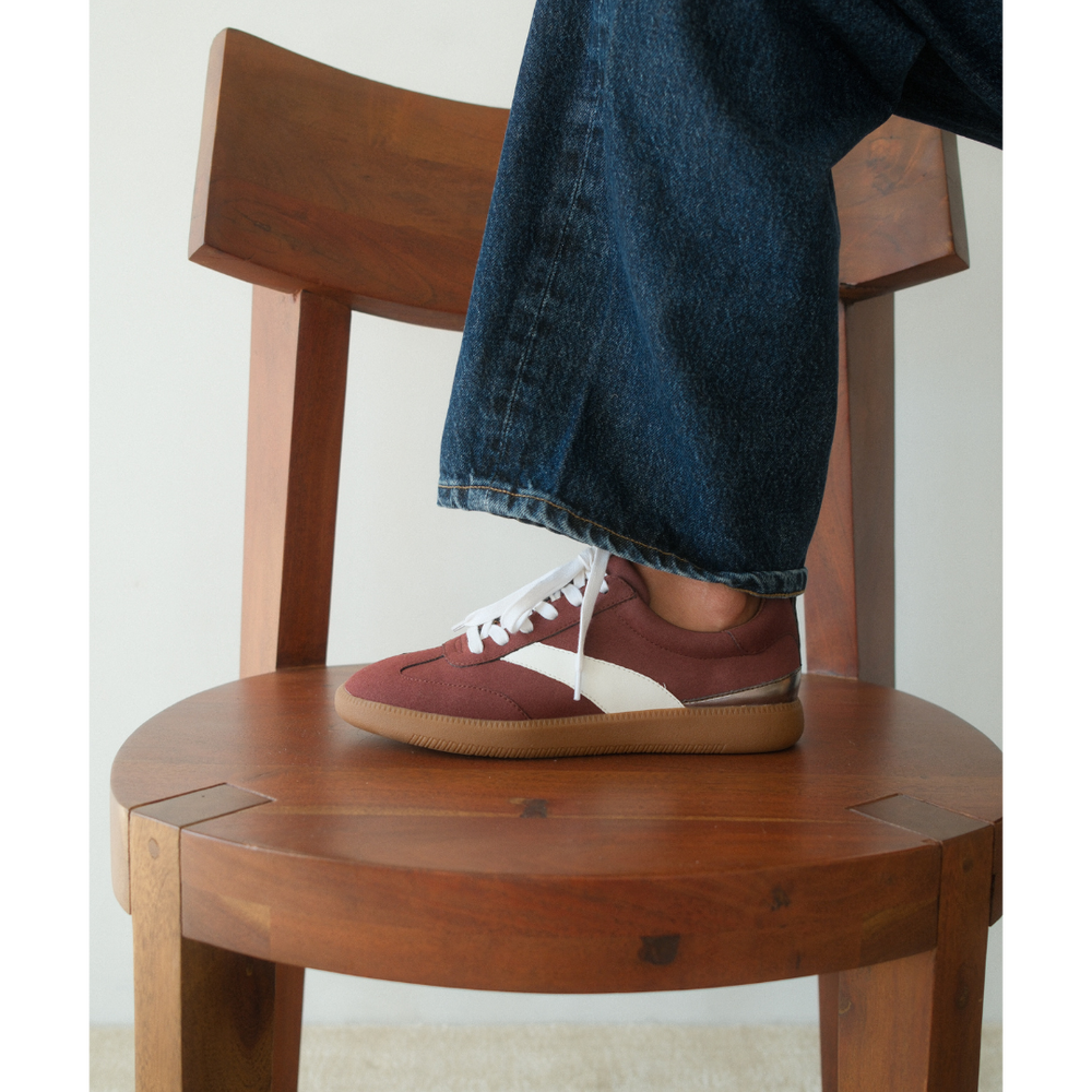 Burgundy Wylder lowtop sneaker Matisse Footwear Outlet