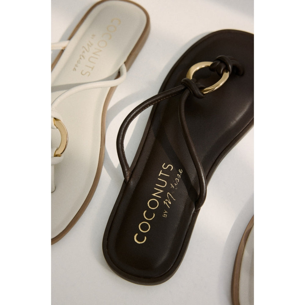 Dark Brown Mission thong sandal Matisse Footwear Online