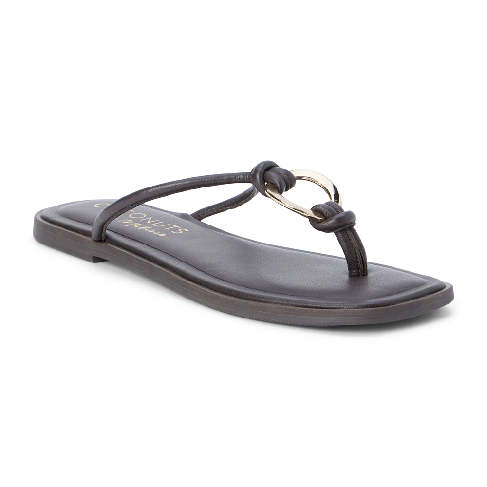Dark Brown Mission thong sandal Matisse Footwear Online