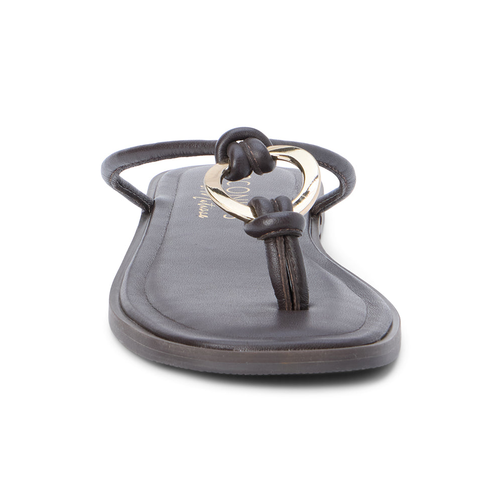 Dark Brown Mission thong sandal Matisse Footwear Online