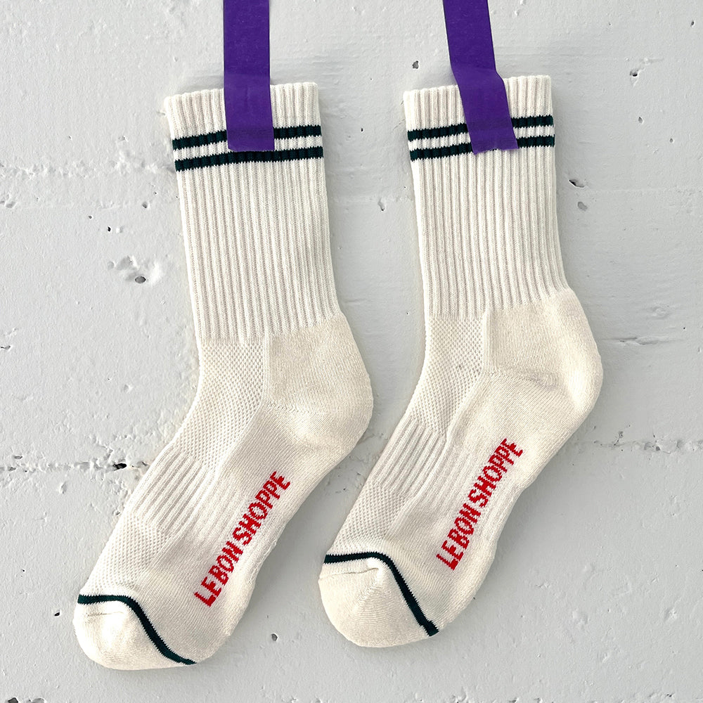 Parchment Le bon shoppe boyfriend socks Matisse Footwear Sale